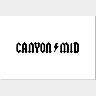 CANYON⚡MID Posters and Art